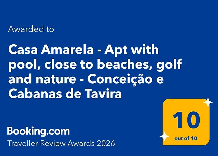 Casa Amarela - With Pool, Close To Beaches, Golf And Nature - Conceicao E De